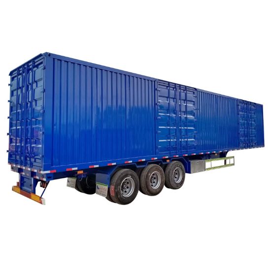 Picture of Container trailers, box trucks, logistics transport vehicles, cargo long-distance transportation, semi-trailers, container trailers