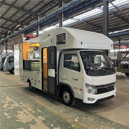 Picture of Commercial beer, cold drink vans, mobile bread and dessert baking trucks, roadside breakfast fried skewer trucks, ice cream trucks