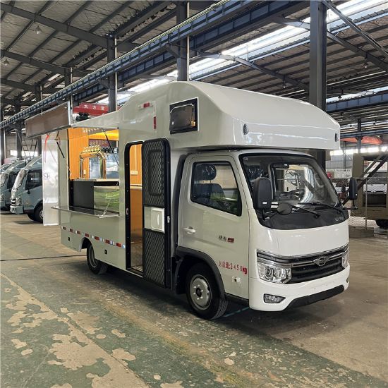 Picture of Commercial beer, cold drink vans, mobile bread and dessert baking trucks, roadside breakfast fried skewer trucks, ice cream trucks