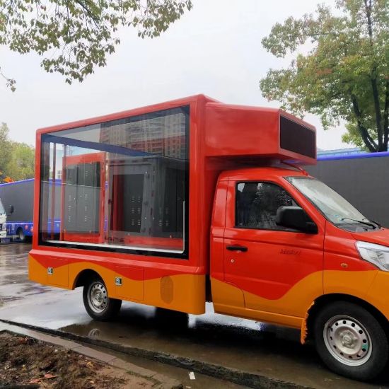 Picture of Housing construction commercial LED advertising vehicle, Xiangling V1 multifunctional small outdoor advertising vehicle