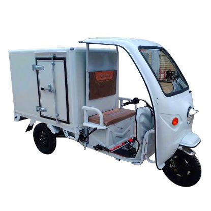 Picture of Chengde electric express truck, van insulated truck, tricycle truck, vegetable and fruit refrigerated truck, transport truck