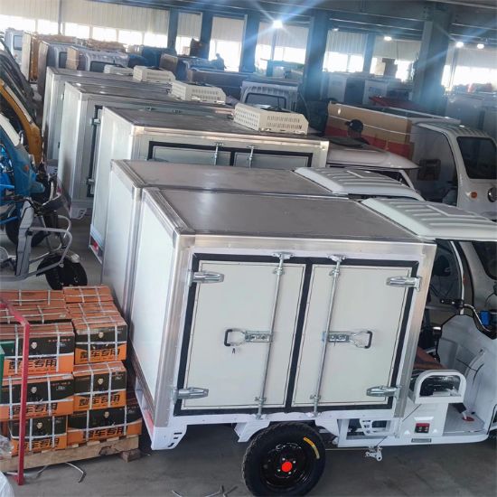 Picture of Chengde electric express truck, van insulated truck, tricycle truck, vegetable and fruit refrigerated truck, transport truck