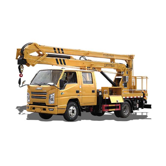 Picture of Blue brand 17.5m aerial work platform engineering installation high rescue municipal engineering bridge renovation