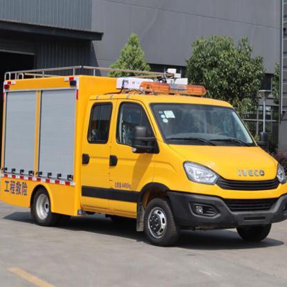 Picture of Emergency vehicles, Dongfeng road repair vehicles, emergency vehicles, flood control and drainage vehicles, engineering rescue vehicles