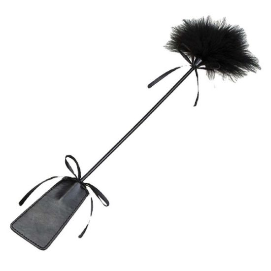 Picture of Sexy SM feather racket, sexy adult couple supplies, feather stick, flirting stick, uniform suit, wholesale and distribution