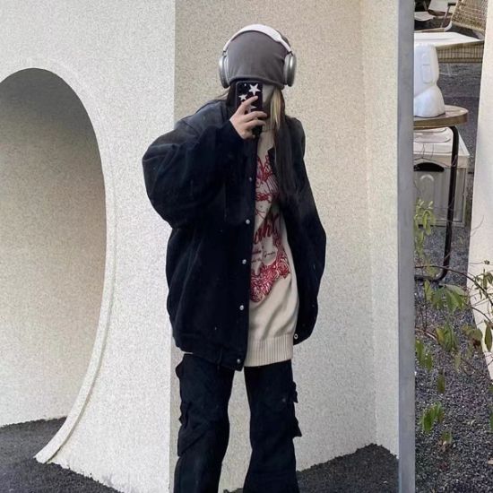 Picture of American retro washed old gradient denim high street men's fashion jacket spring new couple versatile jacket men