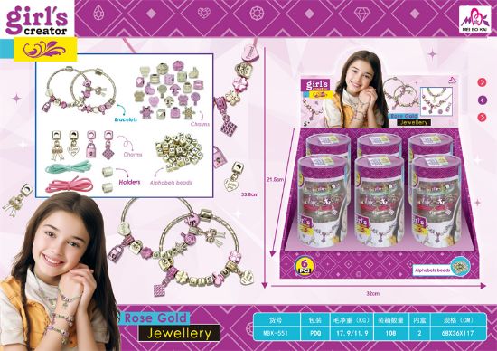 Picture of Pandora-Style Beaded Bracelet, Pretend Play Toys