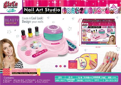 Picture of Nail Station Set Pretend Play Toy (2 AA Batteries Not Included)