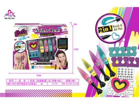 Picture of Nail Art Brush Set Pretend Play Toy