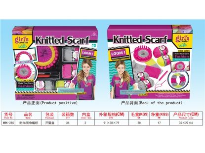 Picture of Fashion Scarf Knitting Playset