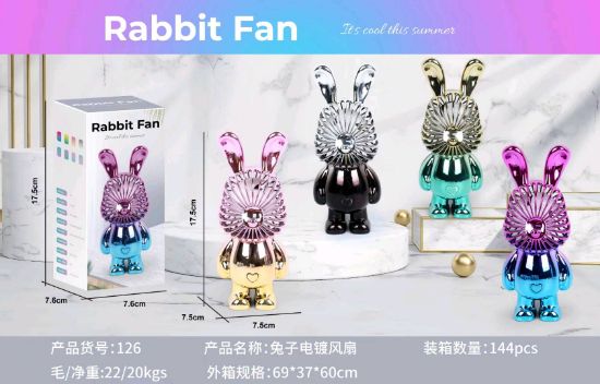 Picture of Hot New Item ~ Rabbit Electroplated Fan