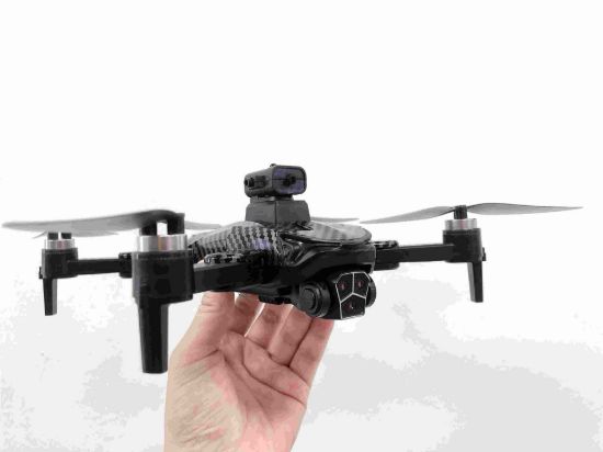 Picture of Brushless Optical Flow Dual-Use Foldable Aerial Photography Quadcopter (Carbon Fiber Shell)