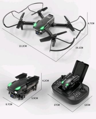 Picture of Mini Foldable Obstacle Avoidance Single Camera WiFi Quadcopter
