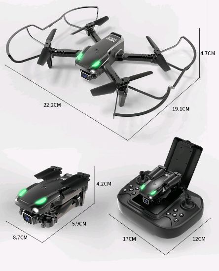Picture of Mini Foldable Obstacle Avoidance Single Camera WiFi Quadcopter