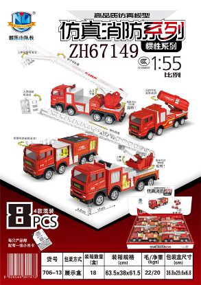 Picture of High-Quality Simulation Inertia Fire Truck