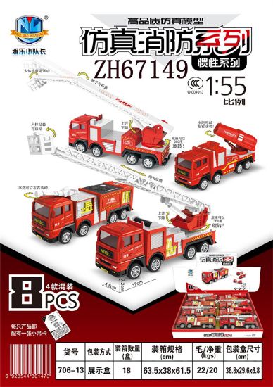 Picture of High-Quality Simulation Inertia Fire Truck