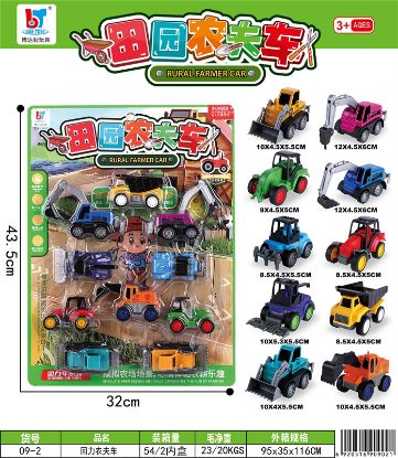 Picture of Pull-back farmer's cart