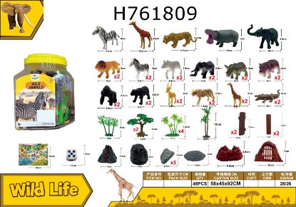 Picture of 51 Pieces of Wild Costumes