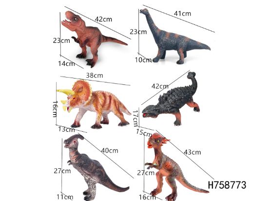 Picture of Medium Dinosaur with Cotton Filling and IC Single Sound