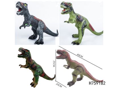Picture of Soft Rubber Filled Realistic T-Rex Dinosaur with IC Single Sound